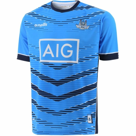 Dublin GAA 2021 Mens Training Rugby Jersey Blue