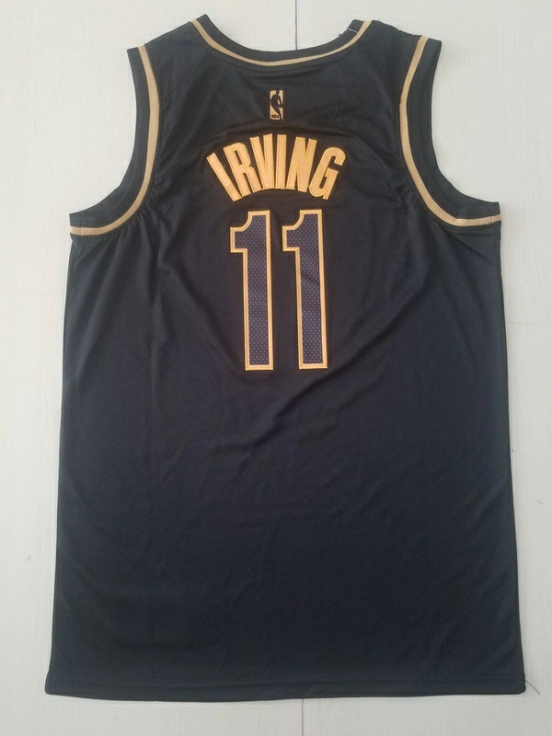 Kyrie Irving 11 Black Golden Edition Jersey