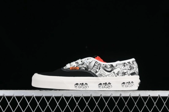 Vans Og Authentic Lx Low-Top Casual Skate Shoes - VN0A4BV9676