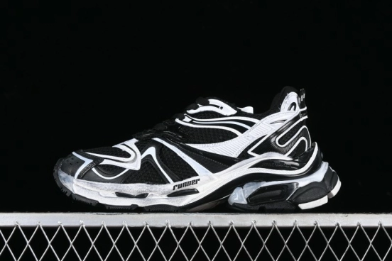 Balenciaga Runner Kith Four Color Retro Casual Shoes - W3RXP0213