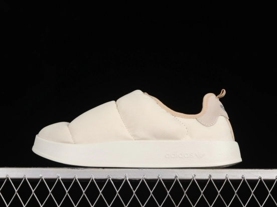 Adidas Ruffylette HR1481 Winter Slip-On Board Shoes with Warm Lining