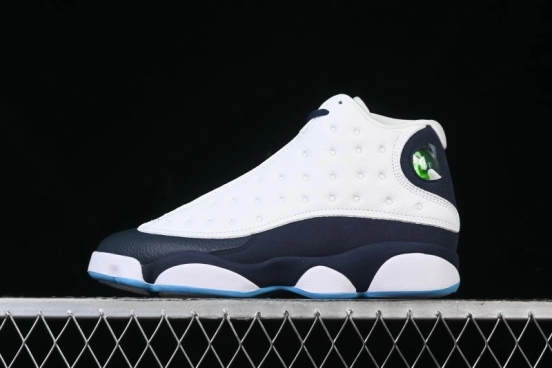 Nike Air Jordan 13 Retro Basketball Shoes with Holographic Cat Eye and Carbon Fiber - 414571-144