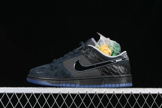 Nike Division Street Dunk Low "Oregon Black" Hidden Colorway Low-Top Casual Sneakers - HV1470-001