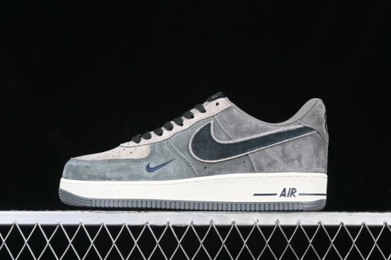 Nike Air Force 1'07 Low "Black Eight" Custom Casual Sneakers for Autumn Winter - YD2425-808