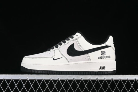 Nike Air Force 1 '07 Low UN Collaboration - Pig Eight Rice Black Line Casual Sneakers - BB7518-017