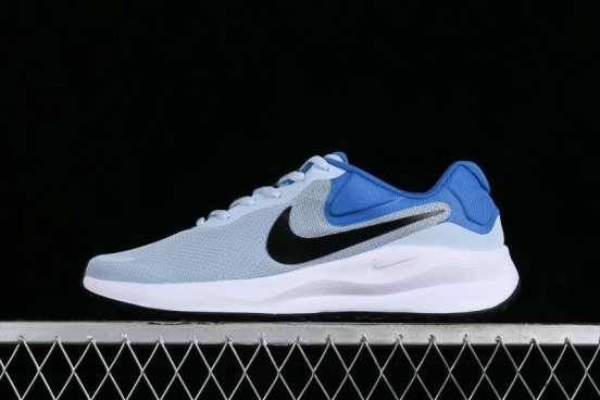 Nike Revolution 7 Wide Low-Top Running Shoes with Breathable Mesh and Durable Cushioning - FB2207-402