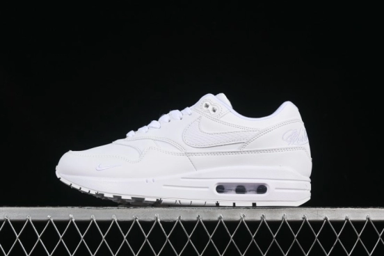 Nike Air Max 1 Retro Running Shoes with Half-Sole Air Cushion - HF8813-100