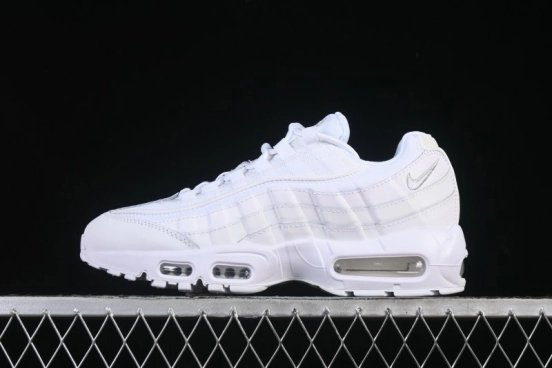 Nike Air Max 95 Retro Cushioned Running Shoes with Air Sole - CT1268-100