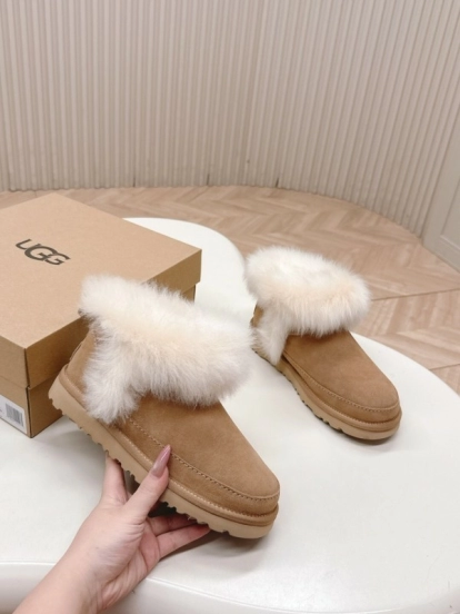 UGG 2025/SS New Long Fur Snow Boots - KFY00280