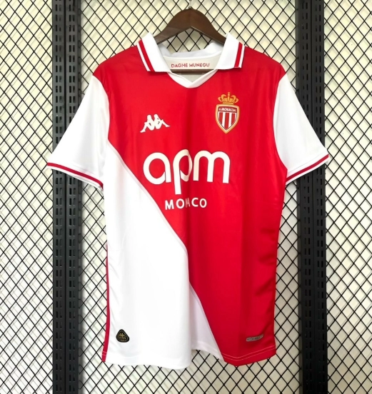 24/25 AS Monaco Home Jersey