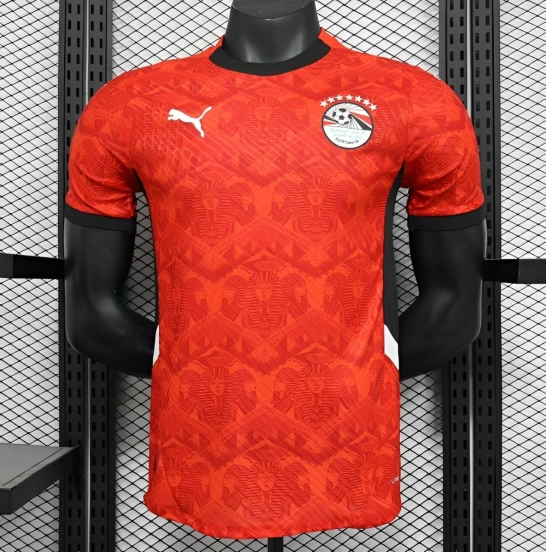 2024 Player Version Egypt Home Jersey