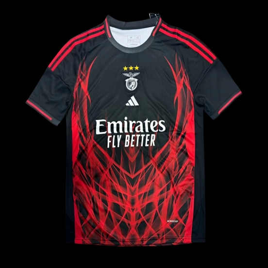 25/26 Benfica Away Black Concept Jersey