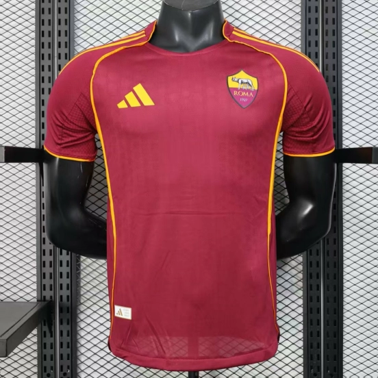 Player Version 25/26 Roma Home Jersey