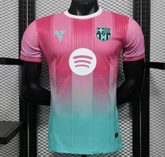 Player Version 25/26 FC Barcelona Pink with Gradient Fade Jersey