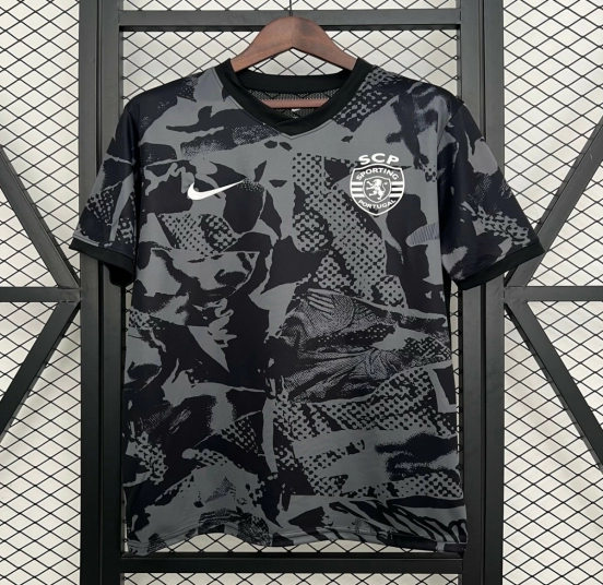 25/26 Sporting Lisbon Grey Pre-Match Jersey