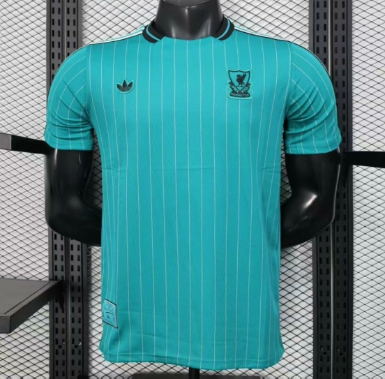 Player Version 25/26 Liverpool  Adidas Original Blue Jersey